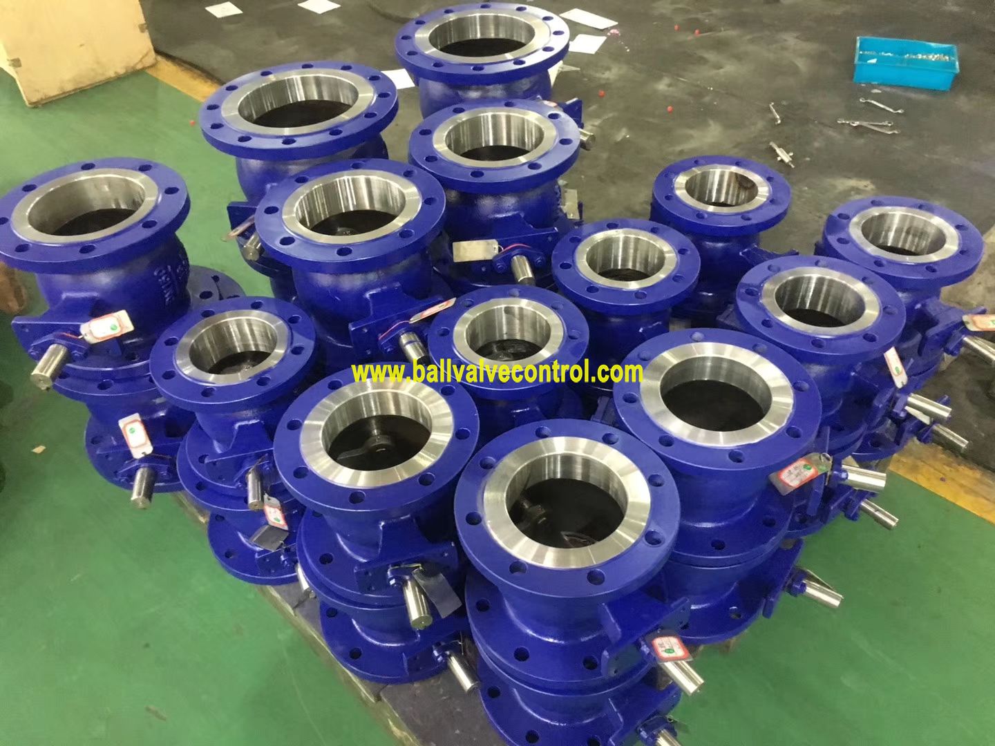 WCB Worm gear segmented ball valve