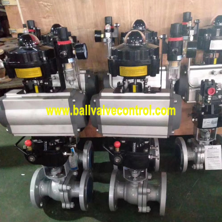 pneumatic ball valve structure feature